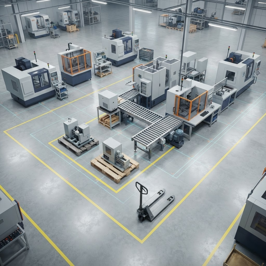 Equipment Layout & Staging Planning